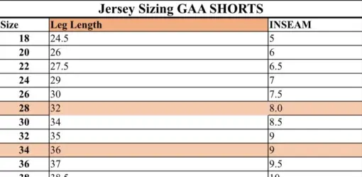 St Rynaghs Gaa length shorts - Image 2