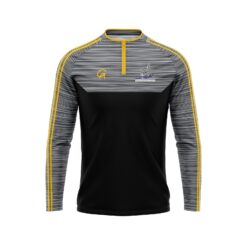 Abbeyfeale RFC grey melange zip top