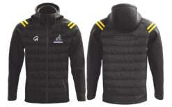 Abbeyfeale RFC hybrid jacket 2 stripe