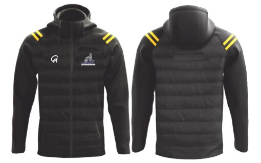 Abbeyfeale RFC hybrid jacket 2 stripe