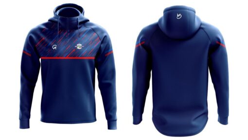 CASTLEISLAND RFC1/4 ZIP SPRAY HOODIE