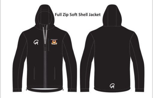 Newcastle West soft shell jacket with hood