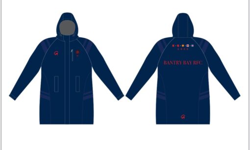 Bantry Bay RFC club supporter coat