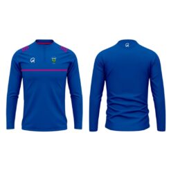 Fethard RFC Blue & Pink Quarter Zip Top