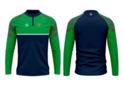 St Patrick’s 1/4 zip girls