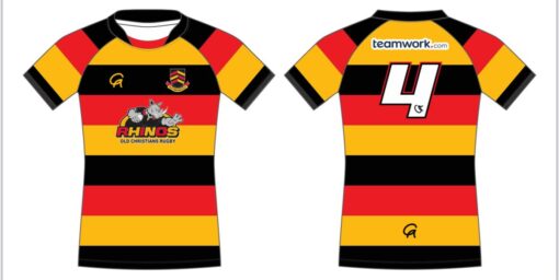 OLD CHRISTIANS RFC CLUB RUGBY JERSEY