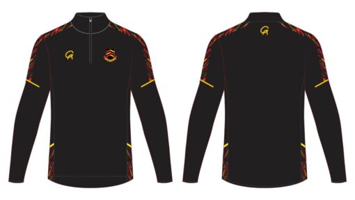 OLD CHRISTIANS ZIP TOP  LYCRA STRETCH