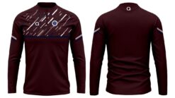 Summerville Rovers AFC 1/4 Zip top SPRAY DESIGN