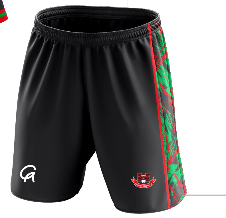 Newport RFC Travel shorts