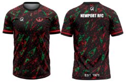 NEWPORT RFC FLARE TRAINING T-SHIRT