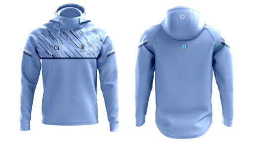 ST ITA BLUE SPRAY HOODIE