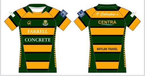 WEST OFFALY LIONS RFC RUGBY JERSEY