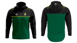 WEST OFFALY LIONS RFC CLUB  1/4 ZIP HOODIE