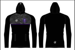 THE CLUB SCENE FLEX 1/2 ZIP HOODIE