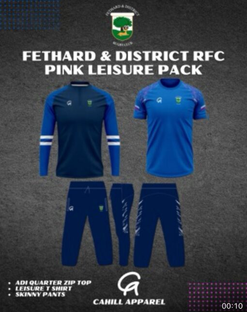 Fethard RFC Pink Leisure Pack