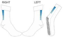 Fethard RFC WHITE BLUE GRIP SOCK