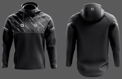 KNOCKAINEY 1/4 ZIP HOODIE SPRAY