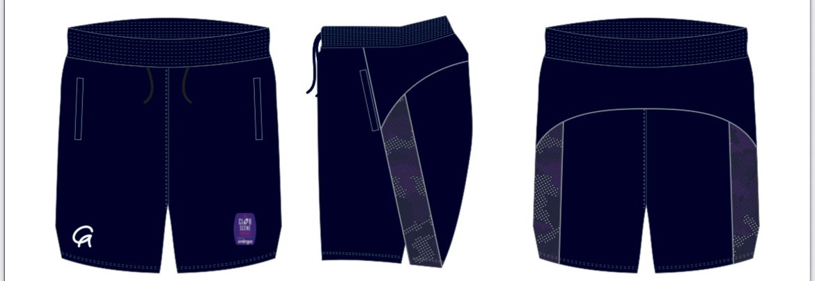 THE CLUB SCENE LEISURE SHORTS