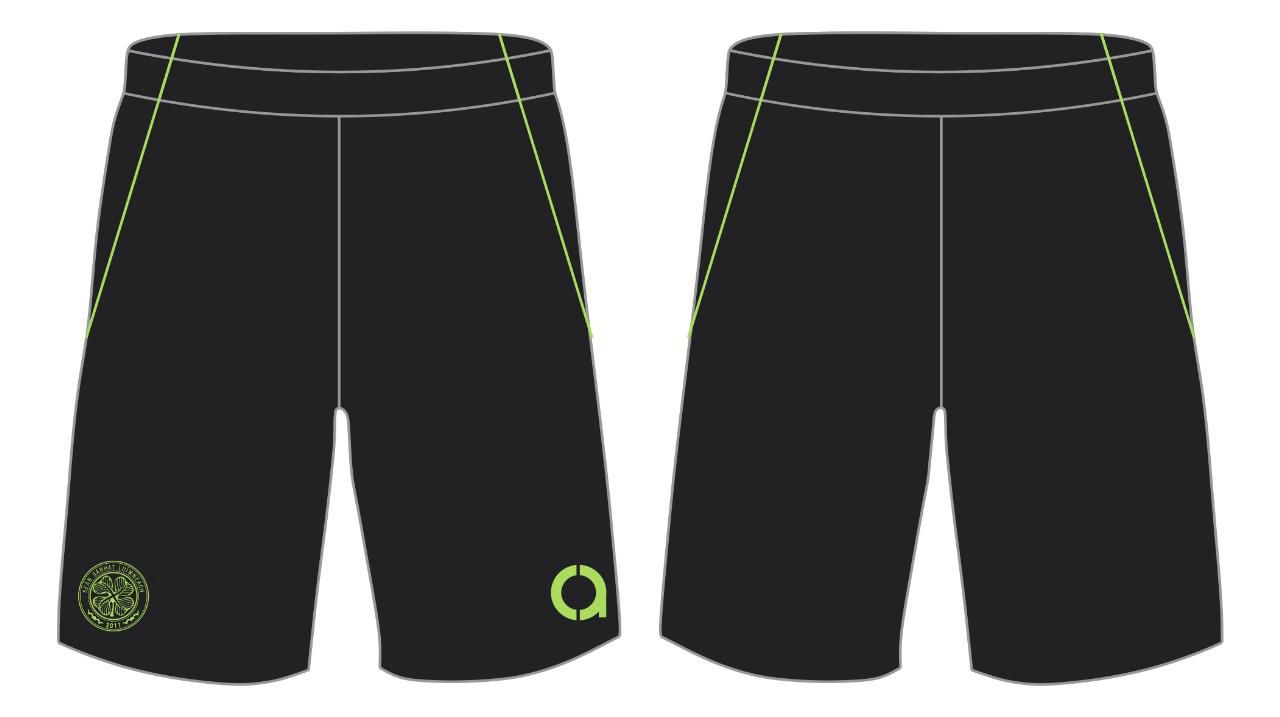 SSL LEISURE SHORTS LIME PIPING