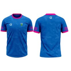 Fethard RFC Blue & Pink CAMO Training T-Shirt