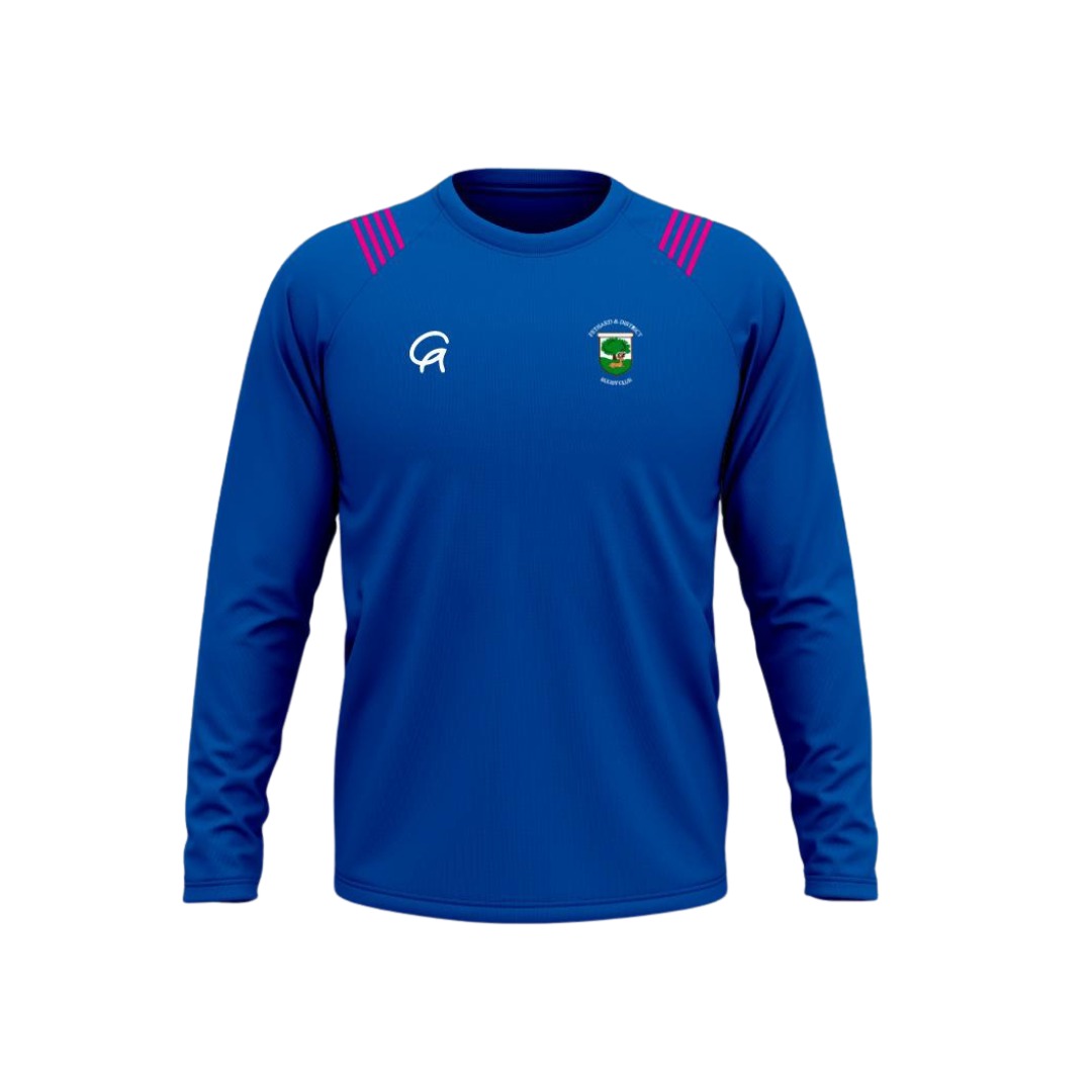 Fethard RFC Blue & Pink Crewneck Jumper