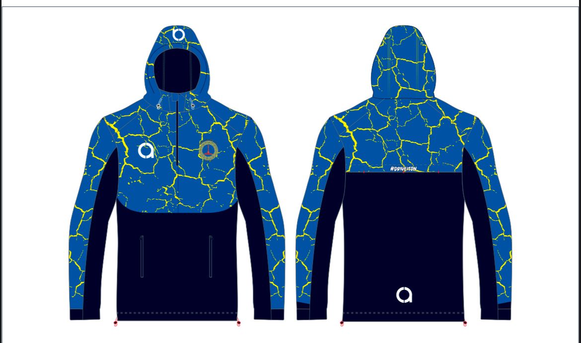 BRESKA ROVERS AFC WINDBREAKER 1/2 ZIP