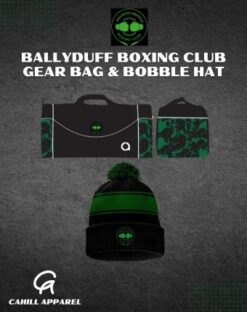 Ballyduff Boxing club beanie and bag pack