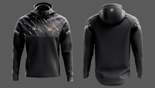 Newcastle West 1/4 Zip spray hoodie