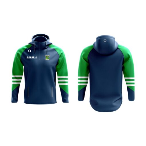Ballybrown 1/4 zip hoodie hooped sleeve