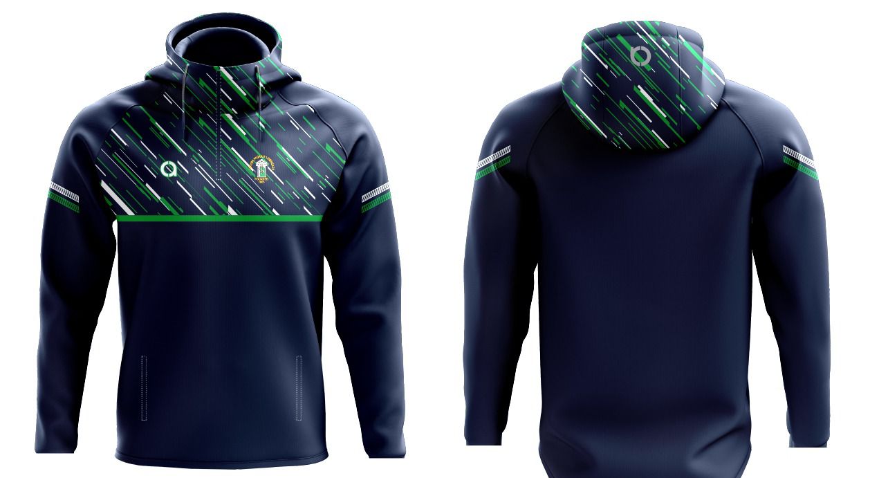 St Patrick's GAA 1/4 Zip SPRAY HOODIE