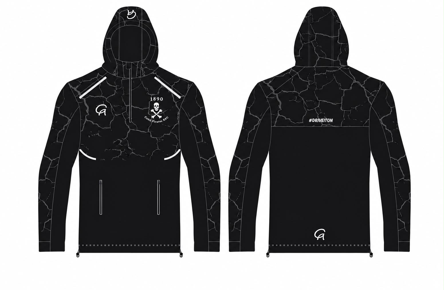 COBH RFC 1/4 ZIP SHOWER JACKET