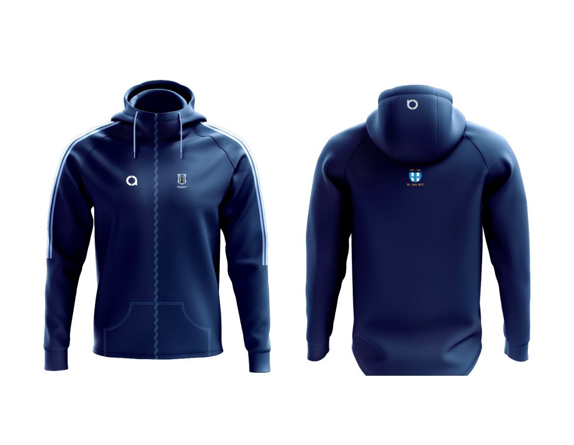 ST ITA NAVY FULL ZIP CLUB HOODIE