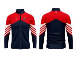 CHARLEVILLE RFC CRINKLE RETRO FULL ZIP